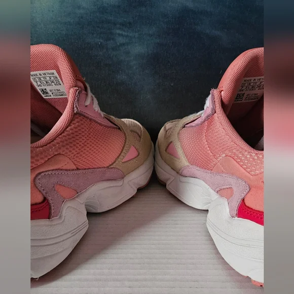 Adidas Pink and Cream Sneakers - Picture 9 of 13